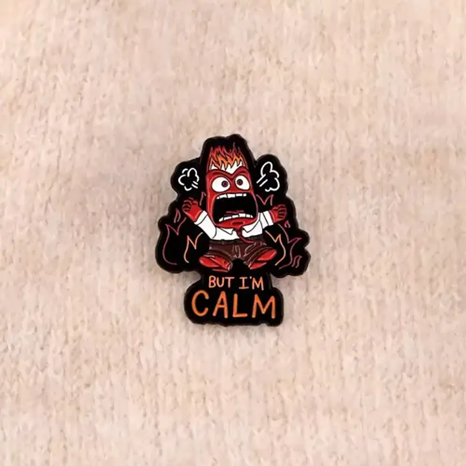 Pins De Furia / Intensamente / Broches Metálicos (pines) 11