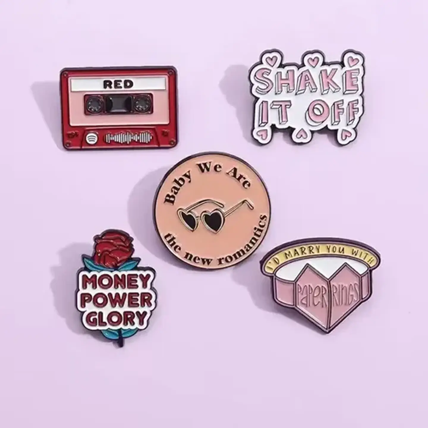 Pins De Taylor Swift / Musica / Pines Metálicos (broches) 11