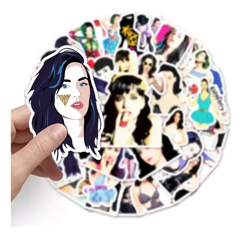 Katy Perry - Set De 50 Stickers / Calcomanías Autoadhesivas 3