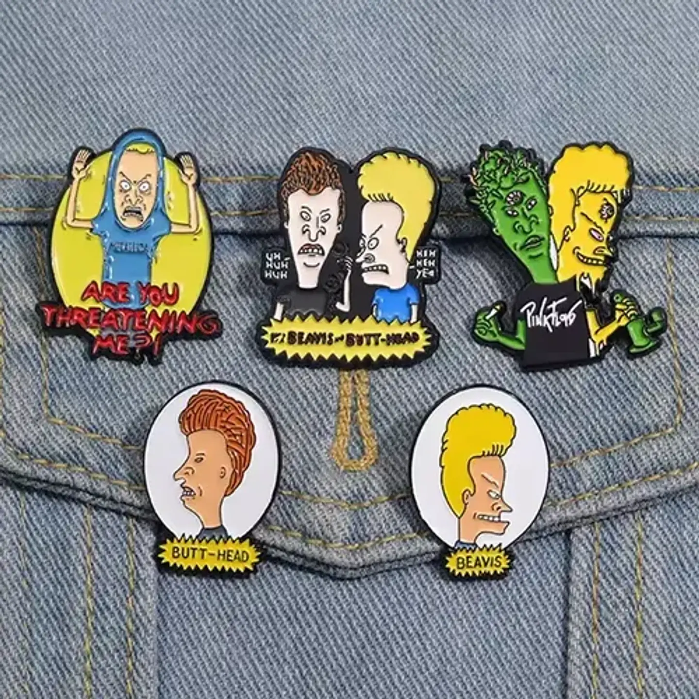 Pins De Beavis And Butthead / Beavis & Butt-head / Broches 11