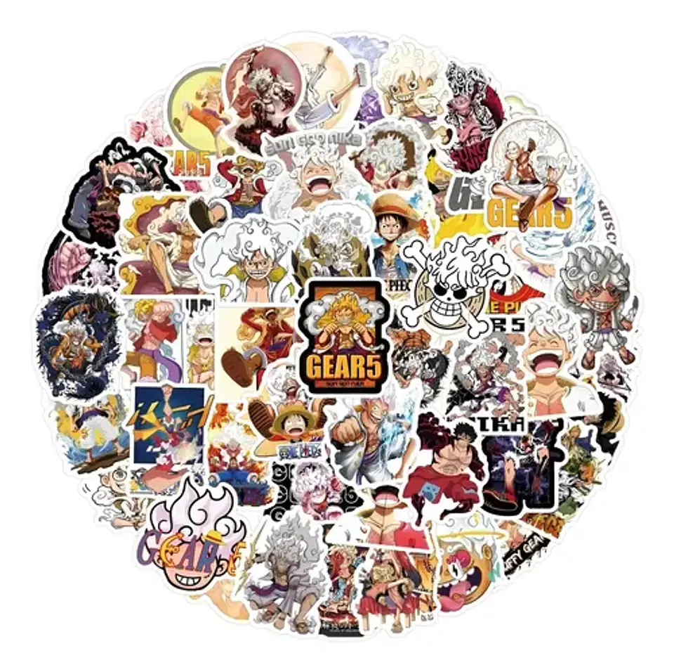 Set 100 Stickers De One Piece - Pegatinas / Calcomanías 7