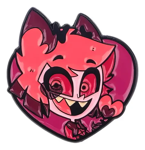 Pins De Alastor / Hazbin Hotel / Broches Metálicos (pines)