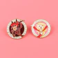 Pins De Alastor / Hazbin Hotel / Broches Metálicos (pines) - Miniatura 7