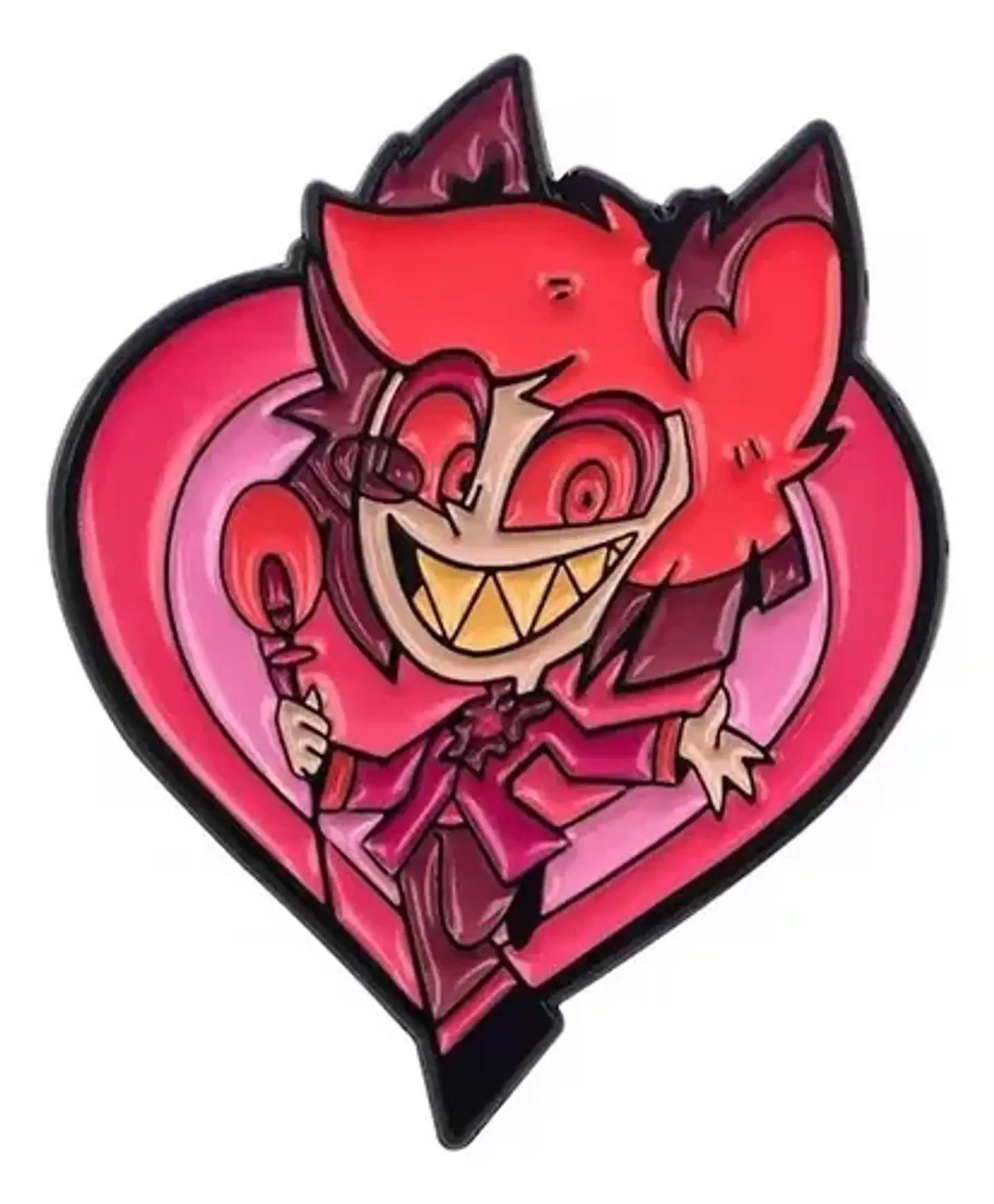 Pins De Alastor / Hazbin Hotel / Broches Metálicos (pines) 10