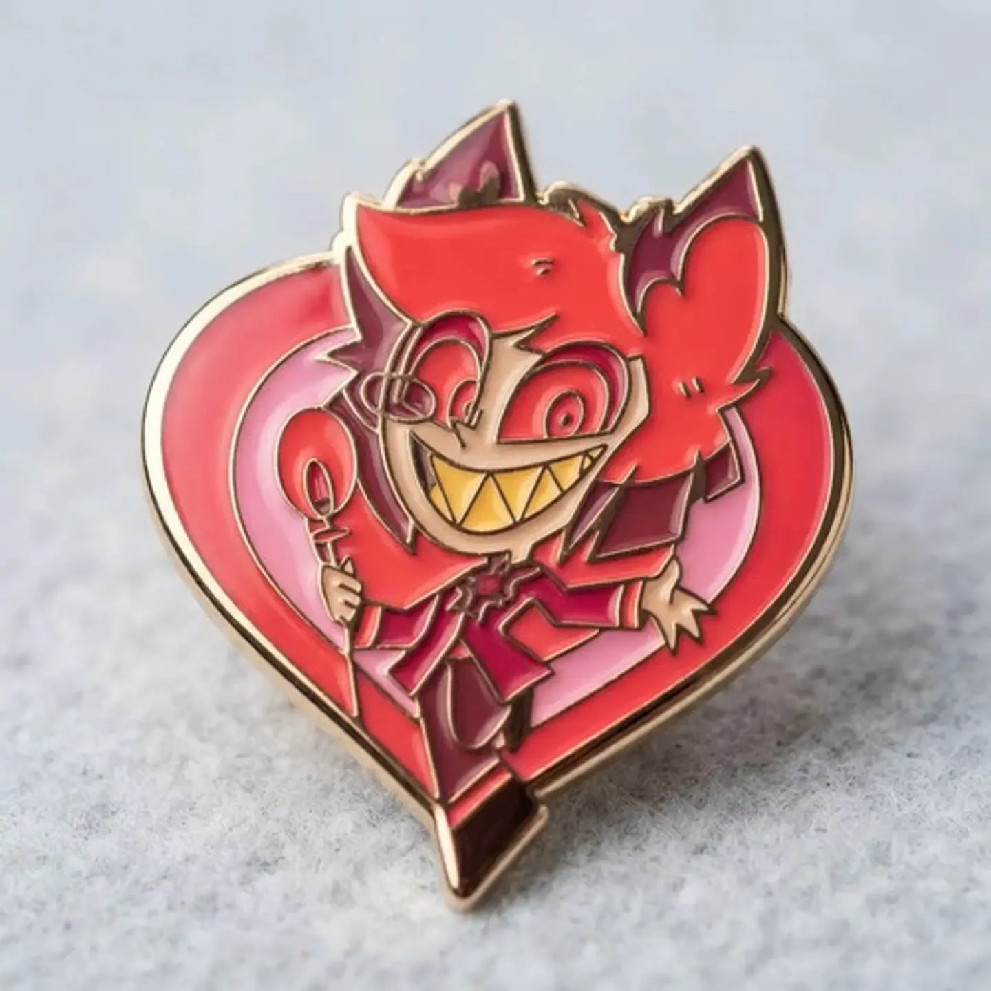 Pins De Alastor / Hazbin Hotel / Broches Metálicos (pines) 12