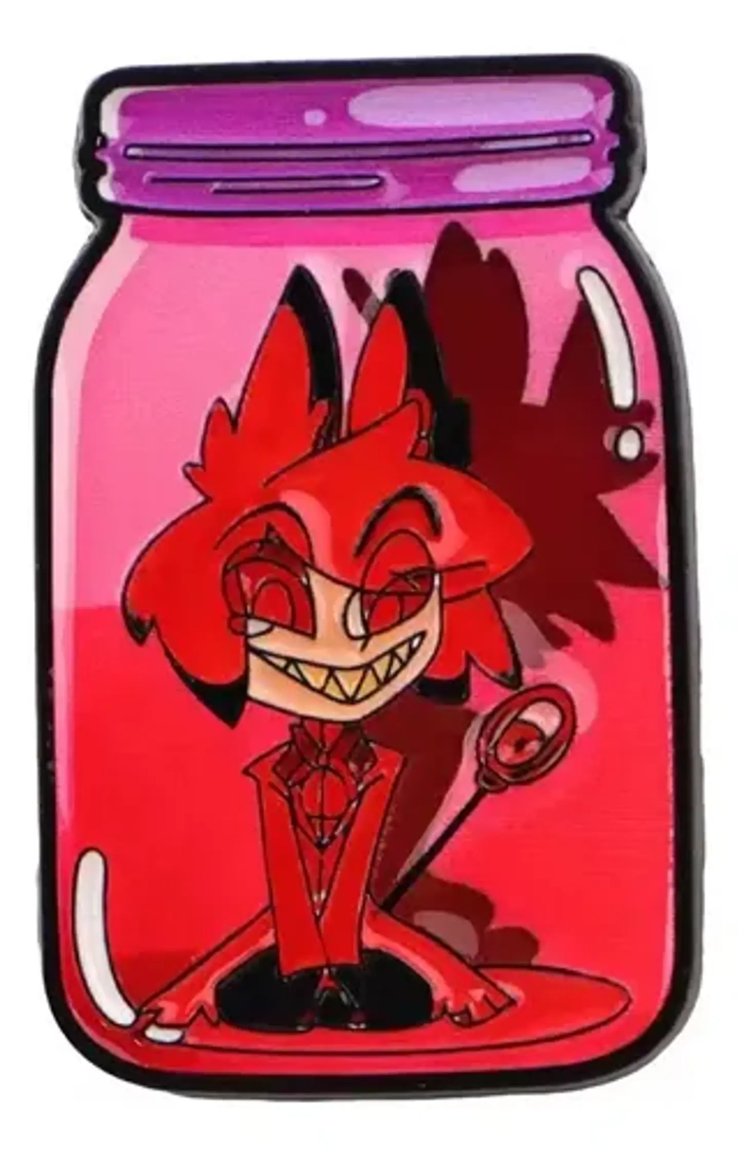 Pins De Alastor / Hazbin Hotel / Broches Metálicos (pines) 13