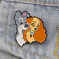 Pins De La Dama Y El Vagabundo / Broches Metálicos (pines) - Miniatura 3
