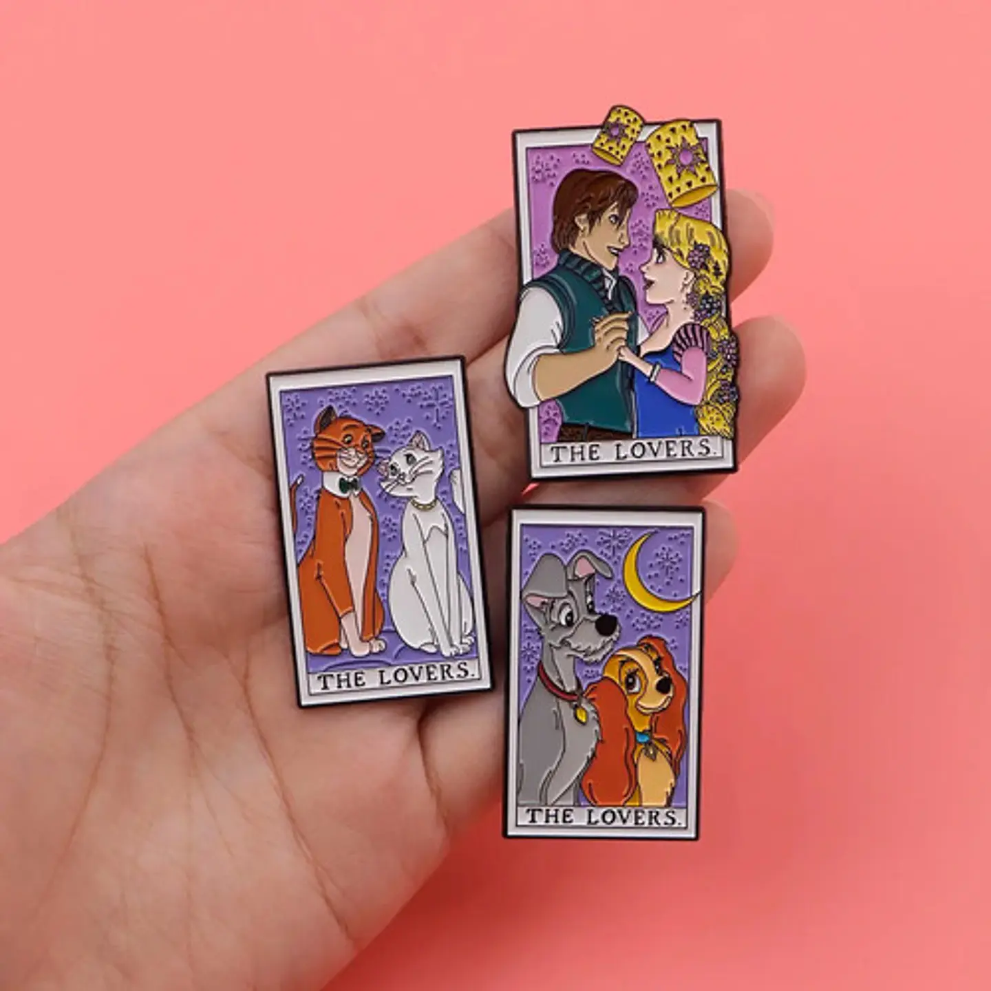 Pins De La Dama Y El Vagabundo / Broches Metálicos (pines) 7