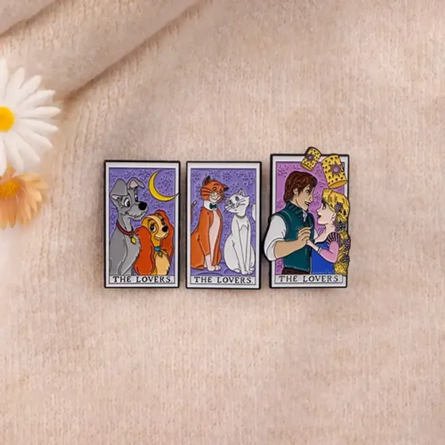 Pins De La Dama Y El Vagabundo / Broches Metálicos (pines) 8