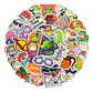 Set 100 Stickers De Rugrats - Pegatinas / Calcomanías - Miniatura 1