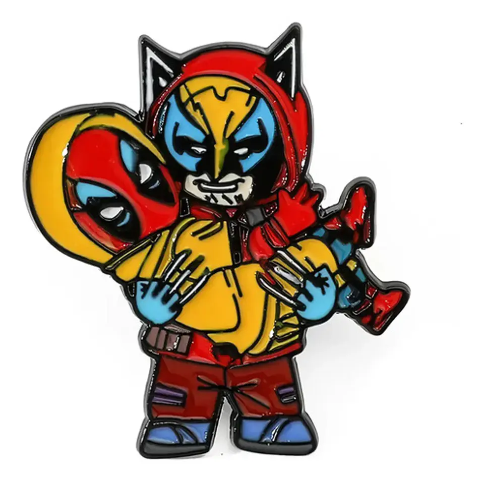 Pins De Deadpool Y Wolverine / Deadpool / Broches Metálicos 1