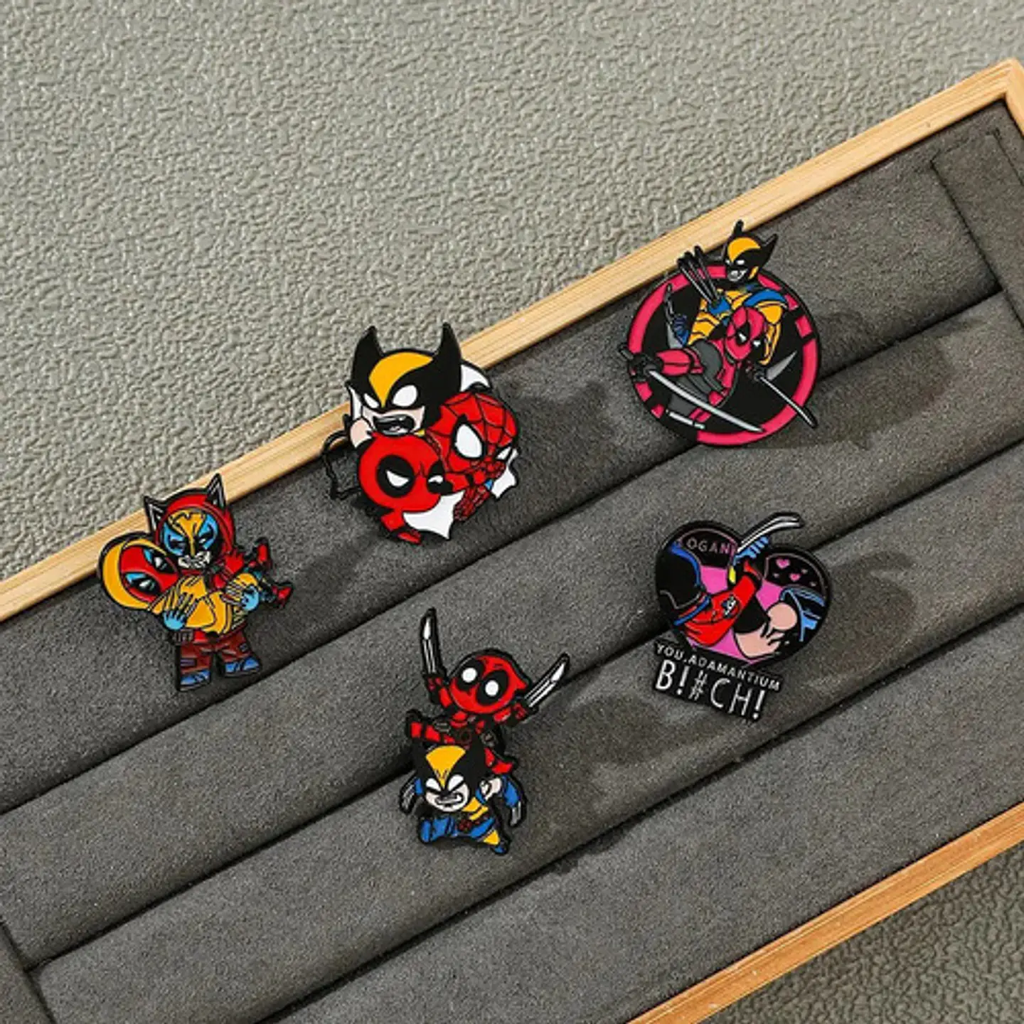 Pins De Deadpool Y Wolverine / Deadpool / Broches Metálicos 3