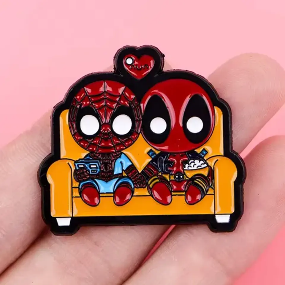 Pins De Deadpool Y Wolverine / Deadpool / Broches Metálicos 30
