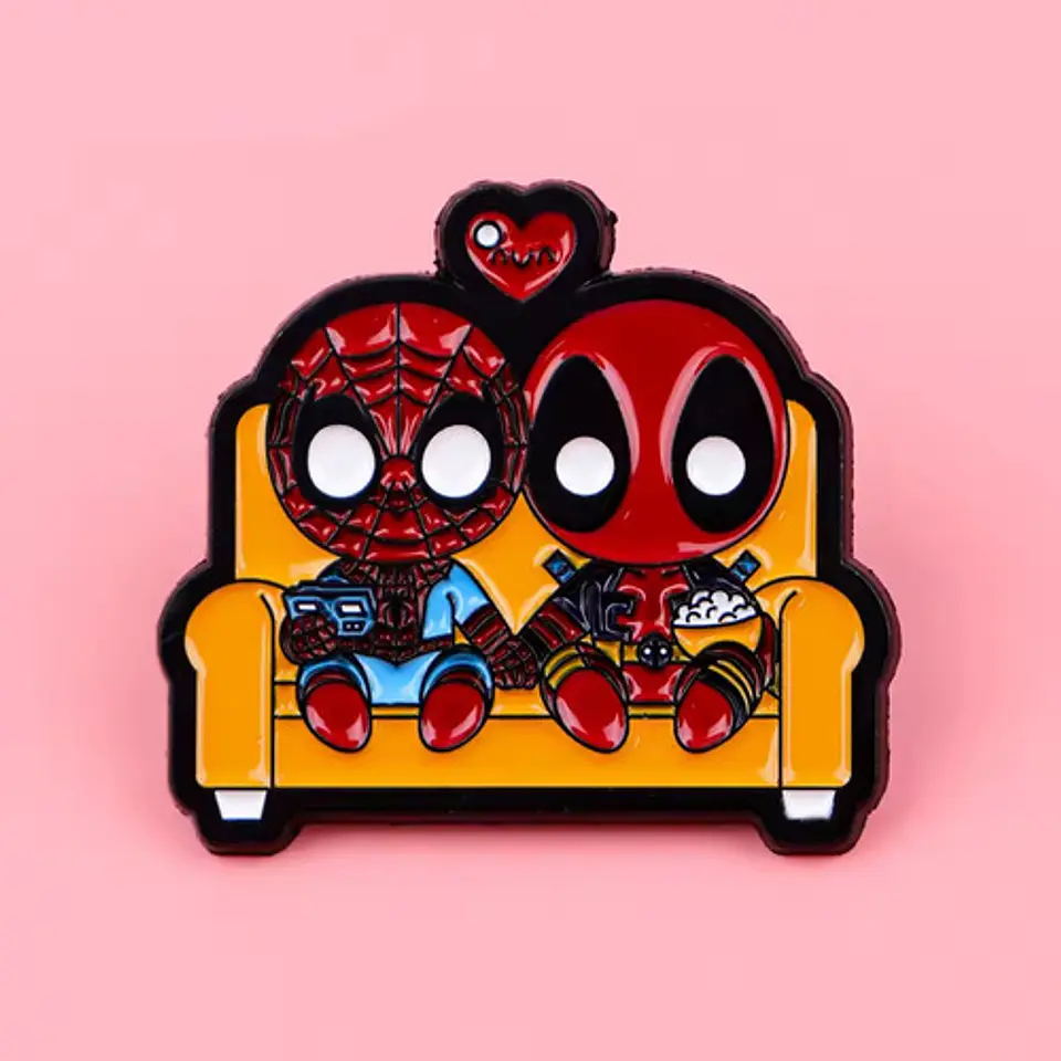 Pins De Deadpool Y Wolverine / Deadpool / Broches Metálicos 31