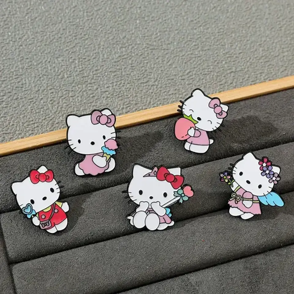 Pines De Hello Kitty / Sanrio / Broches Metálicos (pines) 30