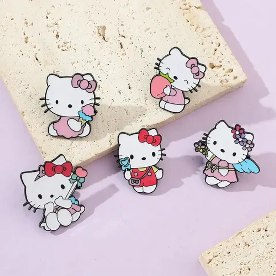 Pines De Hello Kitty / Sanrio / Broches Metálicos (pines) 39