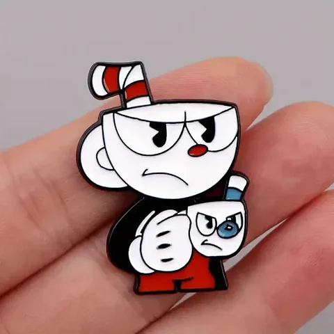 Pins De Cuphead / Cuphead / Pines Metálicos (broches)