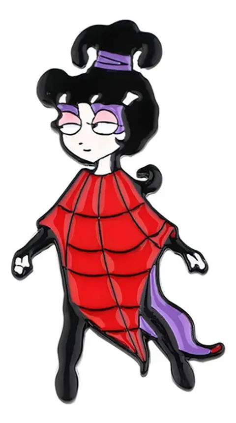 Pins De Lydia Deetz / Beetlejuice / Pines Metálicos