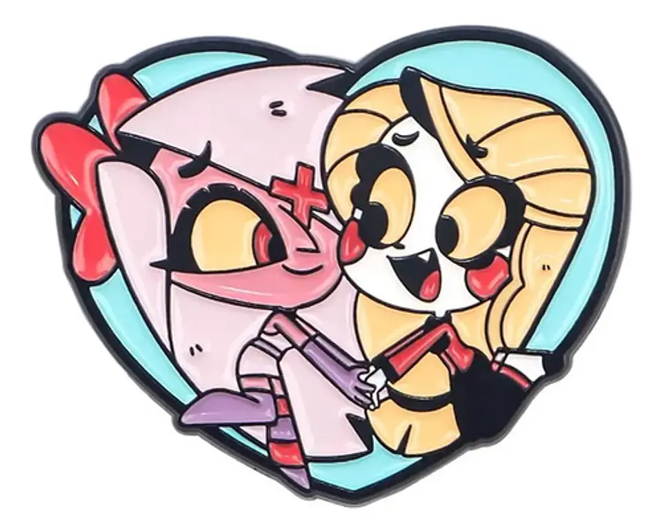 Pins Charlie Morningstar / Hazbin Hotel / Broches Metálicos 1