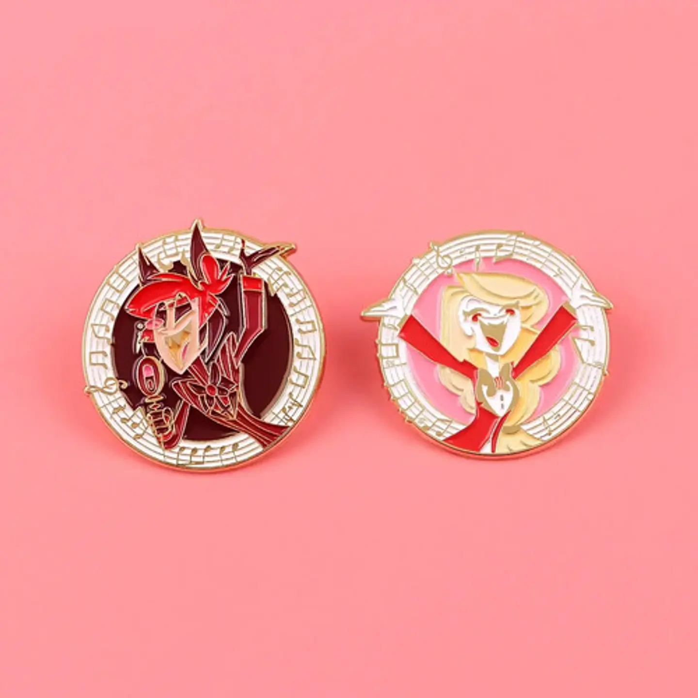 Pins Charlie Morningstar / Hazbin Hotel / Broches Metálicos 7