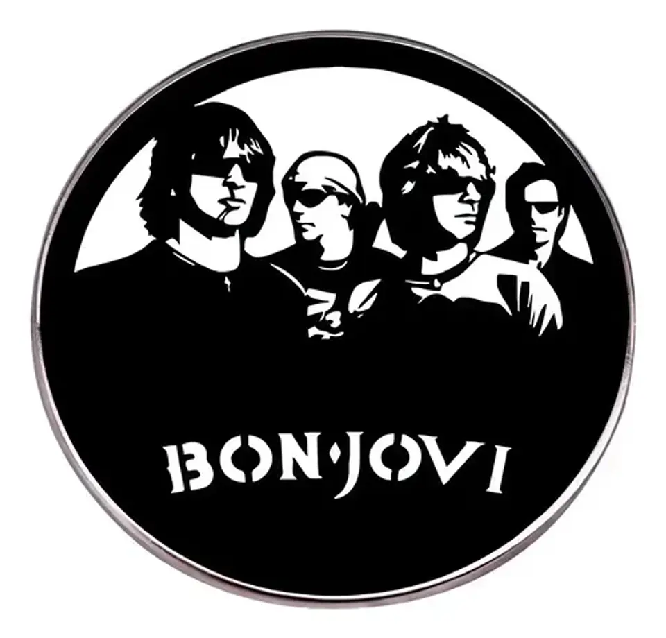 Pins De Bon Jovi / Musica / Pines Metálicos (broches) 1