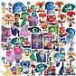 Intensamente 2  - Set De 50 Stickers / Calcomanías - Miniatura 2