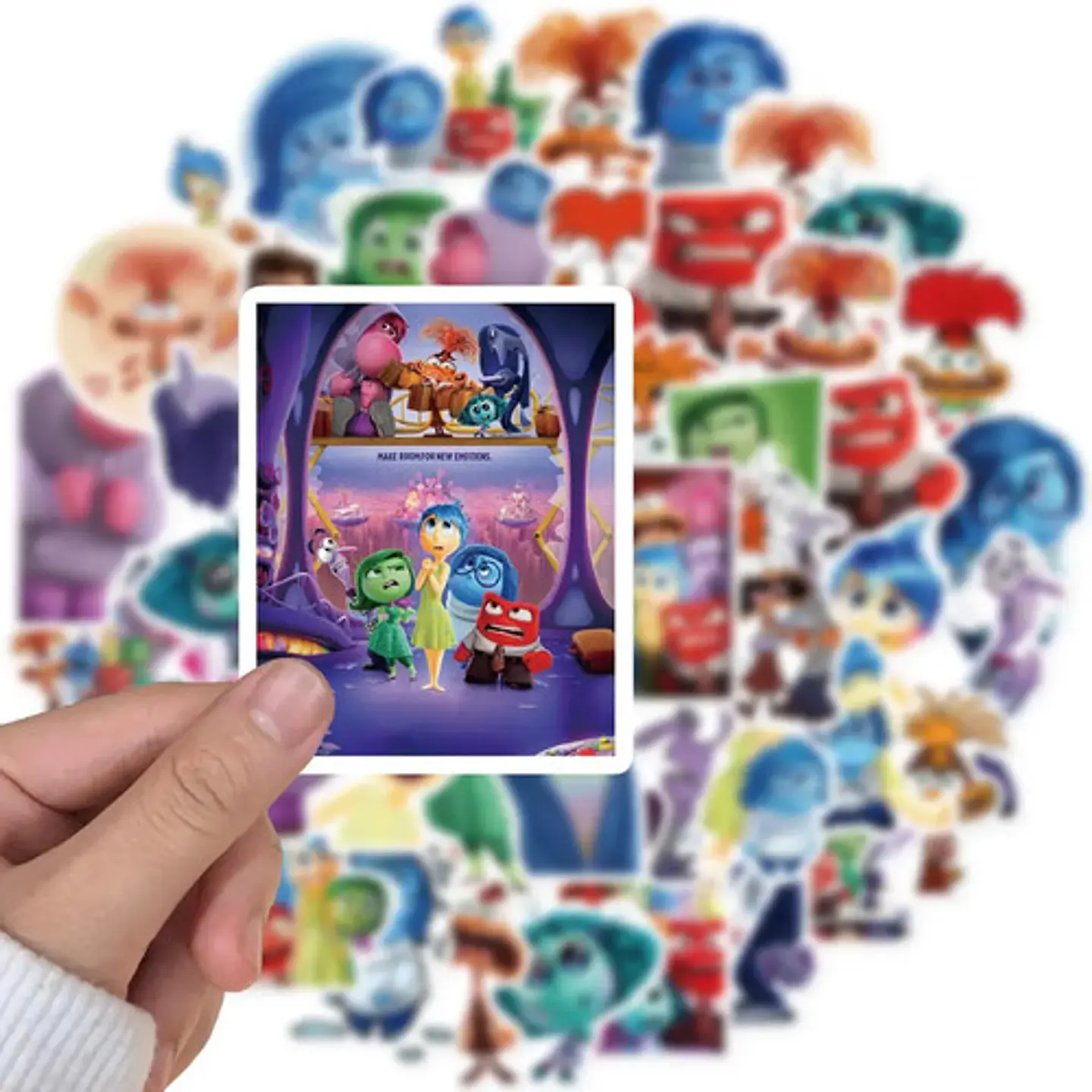Intensamente 2  - Set De 50 Stickers / Calcomanías 6