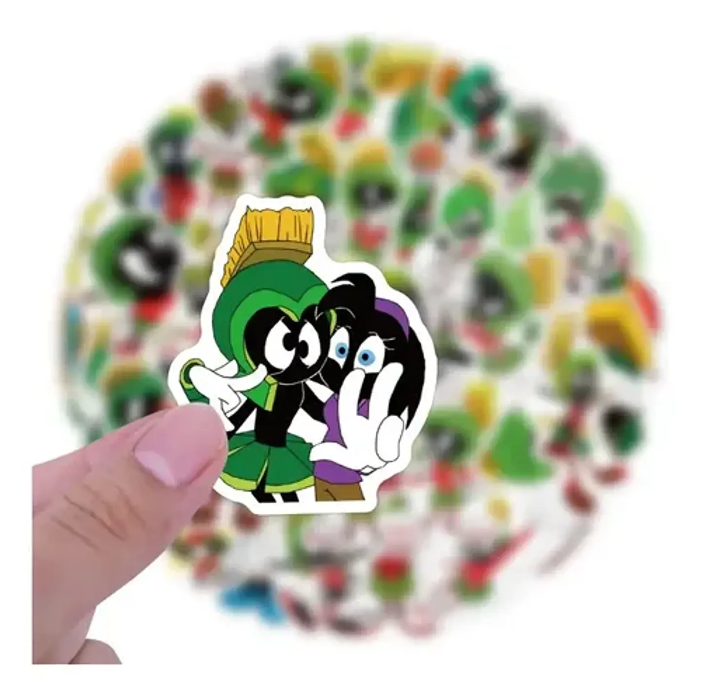 Marvin El Marciano - Set De 50 Stickers / Calcomanías 2