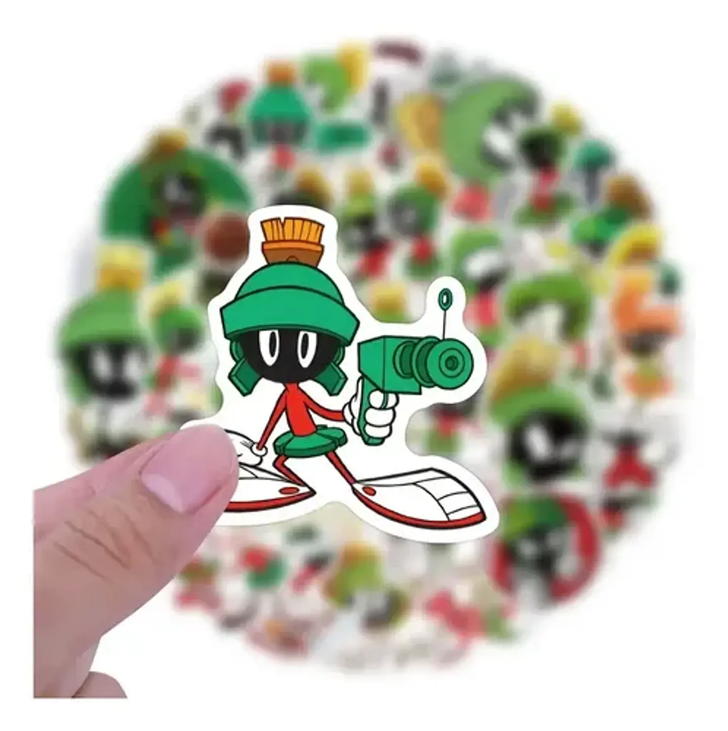 Marvin El Marciano - Set De 50 Stickers / Calcomanías 3