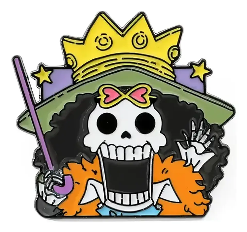 Pins De Brook / One Piece / Broches Metálicos (pines) 1