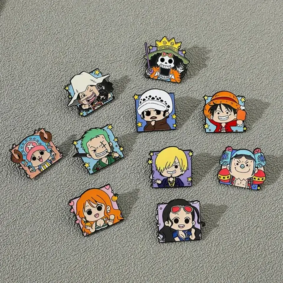 Pins De Brook / One Piece / Broches Metálicos (pines) 5