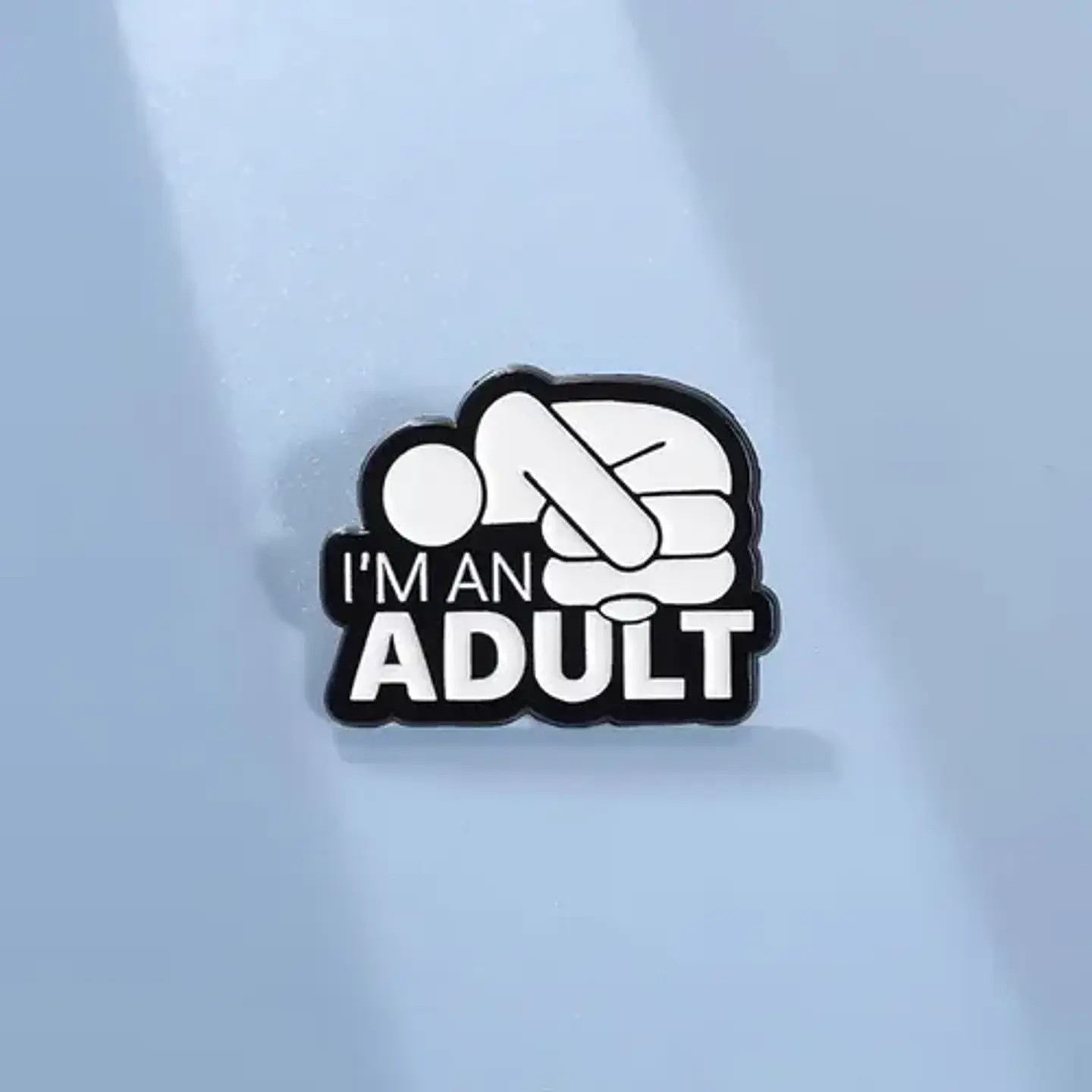 Pins De I Am An Adult / Yo Soy Un Adulto / Pines Metálicos 6
