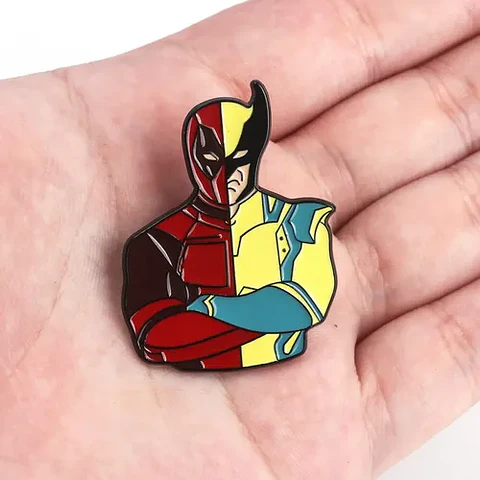 Pins De Deadpool & Wolverine / Deadpool 3 / Pines Metálicos