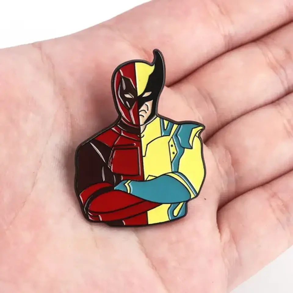 Pins De Deadpool & Wolverine / Deadpool 3 / Pines Metálicos 2