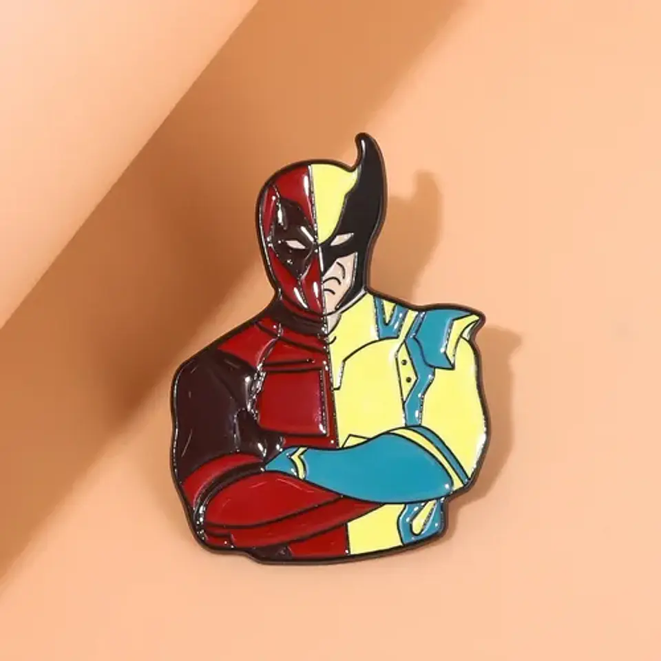 Pins De Deadpool & Wolverine / Deadpool 3 / Pines Metálicos 4