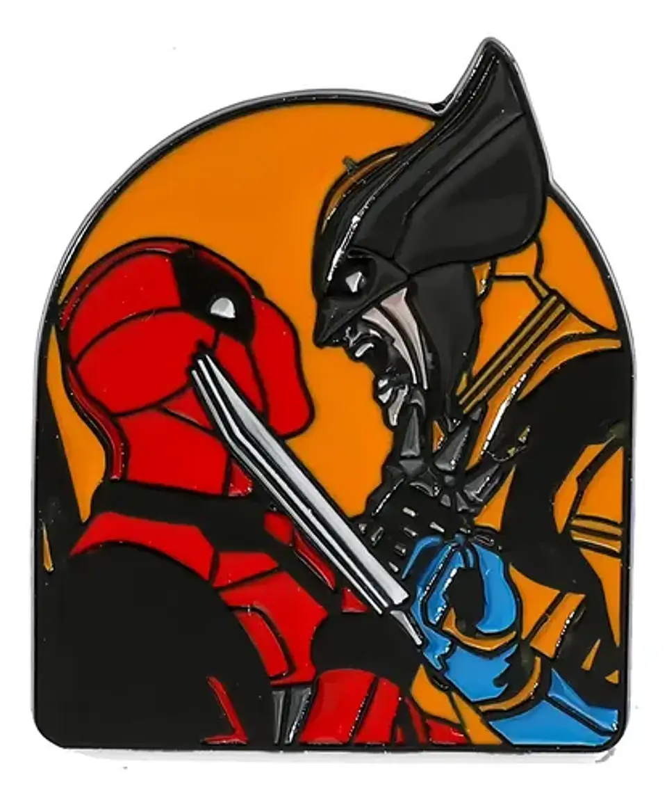Pins De Deadpool & Wolverine / Deadpool 3 / Pines Metálicos 7