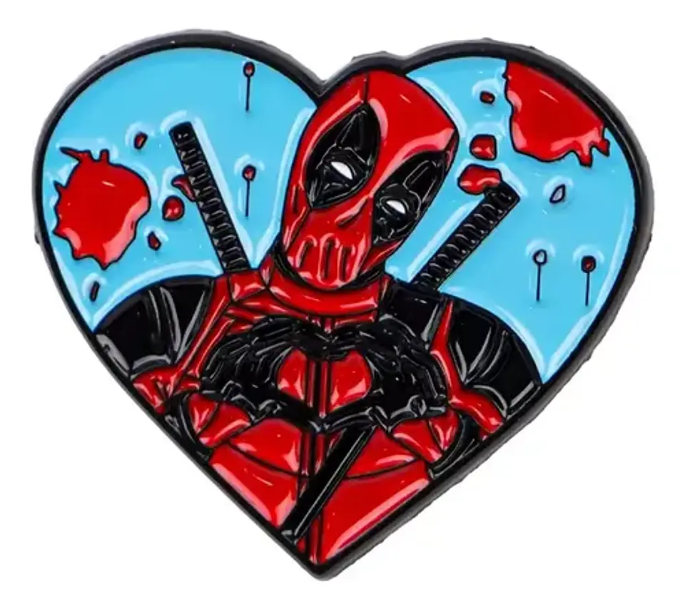 Pins De Deadpool & Wolverine / Deadpool 3 / Pines Metálicos 23