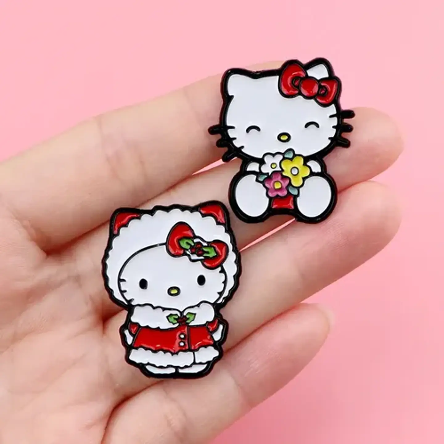 Pins De Hello Kitty / Hello Kitty / Broches Metálicos 2