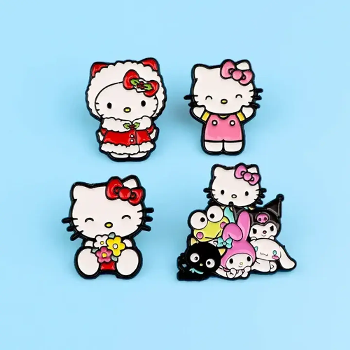Pins De Hello Kitty / Hello Kitty / Broches Metálicos 6