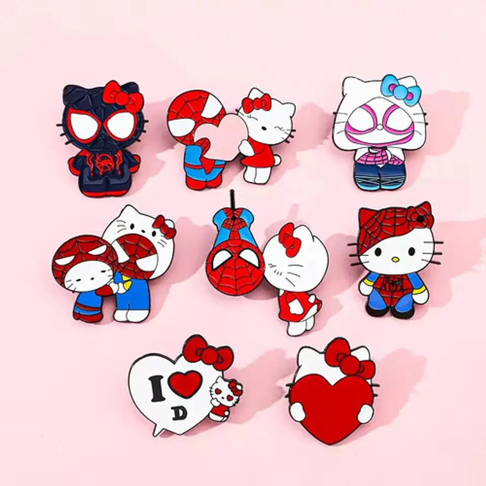 Pins De Hello Kitty / Hello Kitty / Broches Metálicos 17