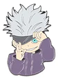 Pins De Satoru Gojo / Jujutsu Kaisen / Broches Metálicos - Miniatura 5