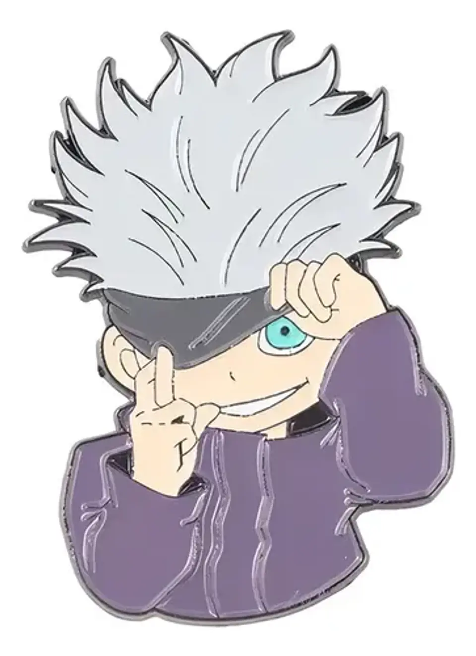 Pins De Satoru Gojo / Jujutsu Kaisen / Broches Metálicos 5