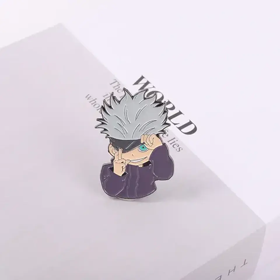 Pins De Satoru Gojo / Jujutsu Kaisen / Broches Metálicos 10