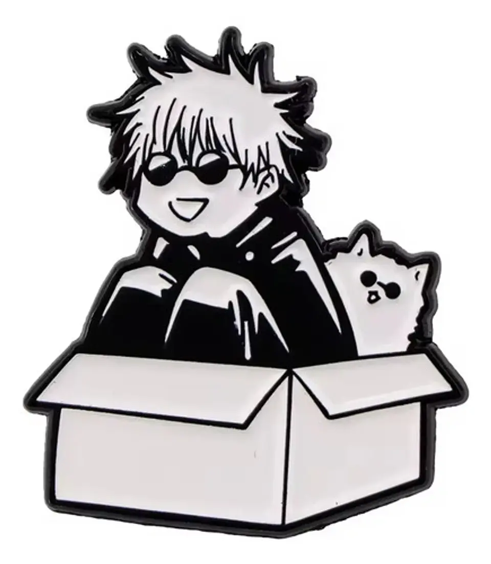 Pins De Satoru Gojo / Jujutsu Kaisen / Broches Metálicos 14