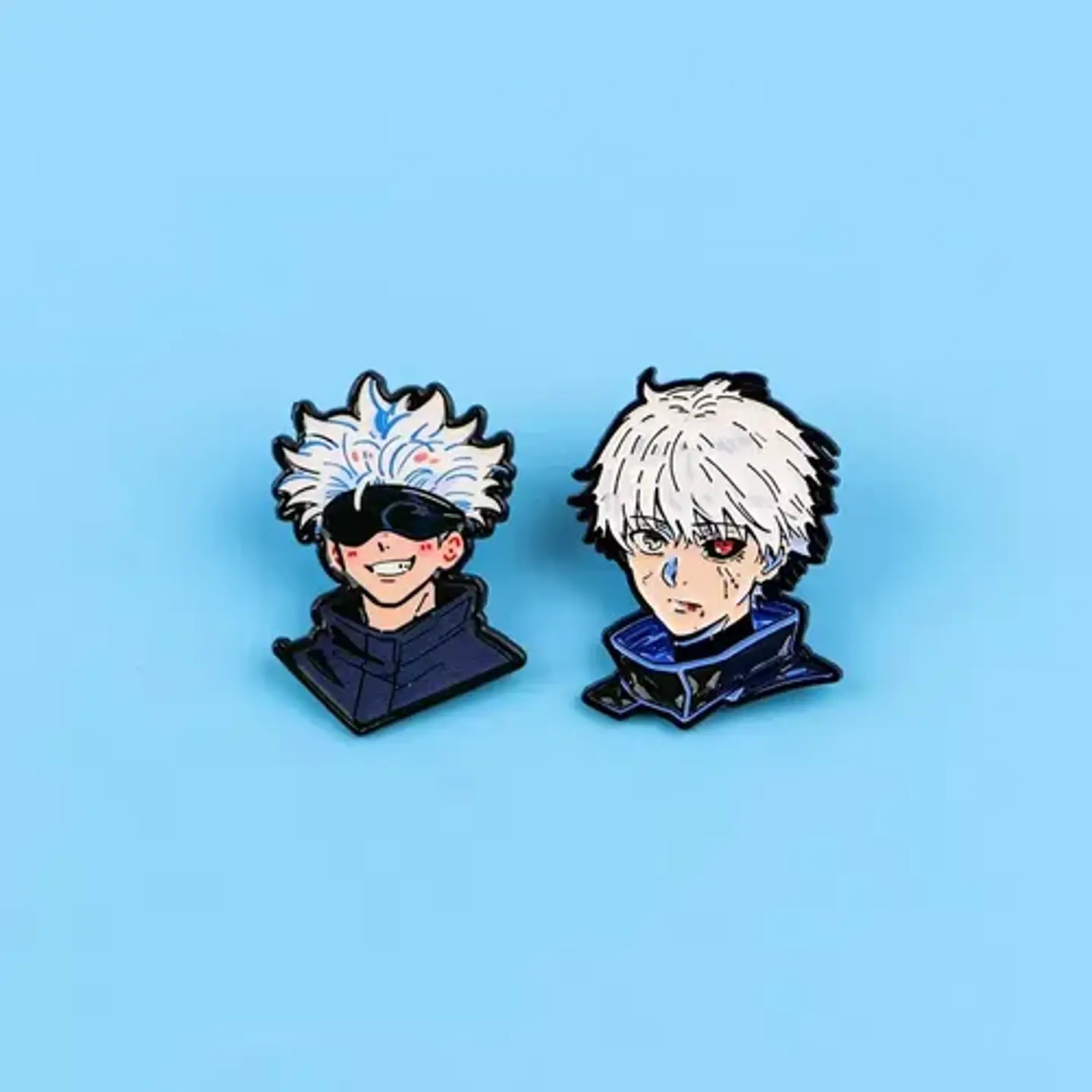 Pins De Satoru Gojo / Jujutsu Kaisen / Broches Metálicos 21