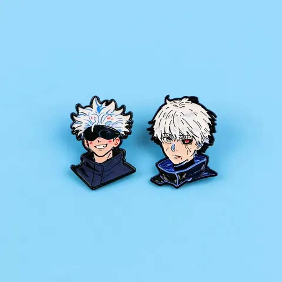 Pins De Satoru Gojo / Jujutsu Kaisen / Broches Metálicos 21