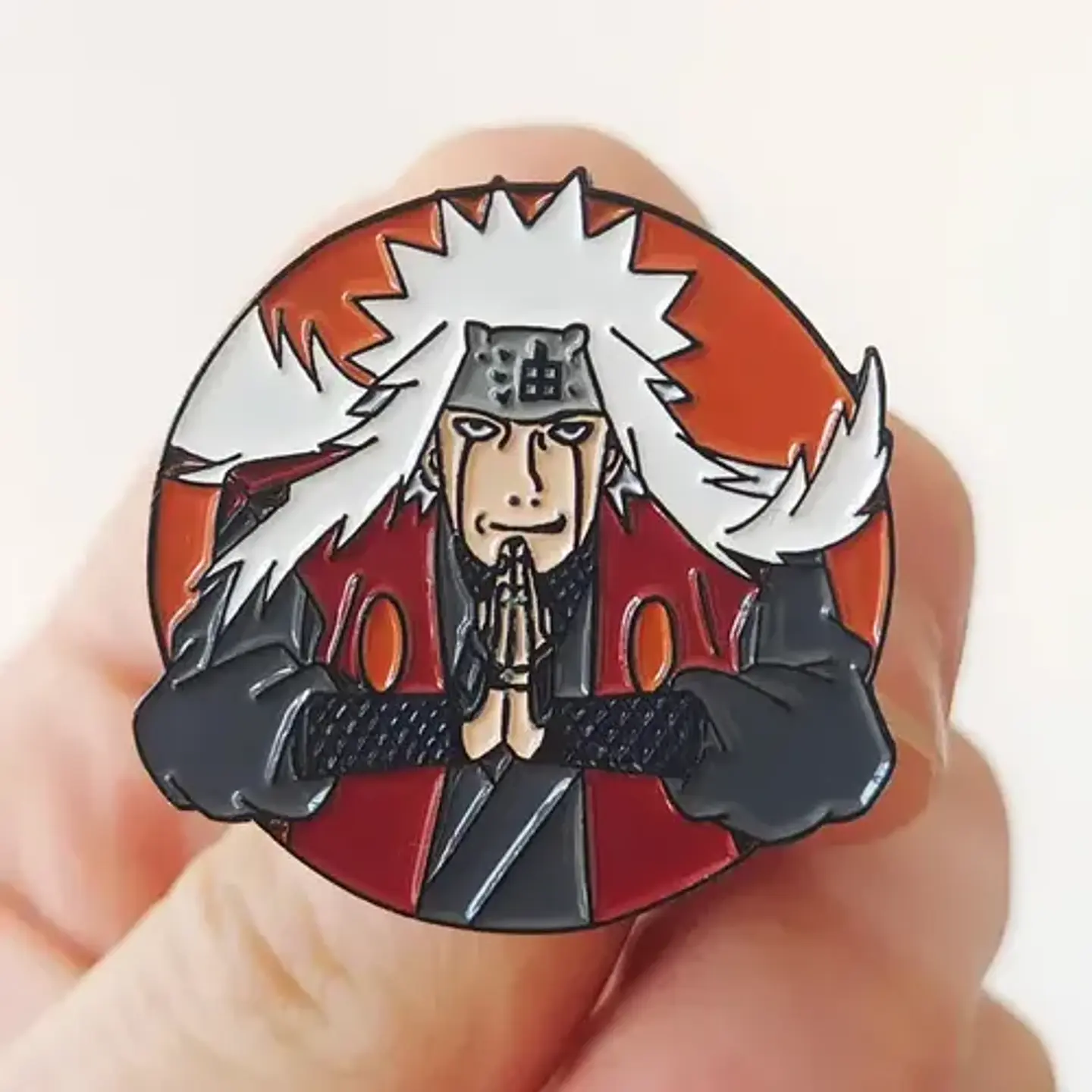 Pins De Jiraiya / Naruto / Broches Metálicos (pines) 3