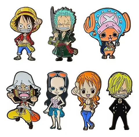 Pins Vinsmoke Sanji / One Piece / Broches Metálicos (pines)