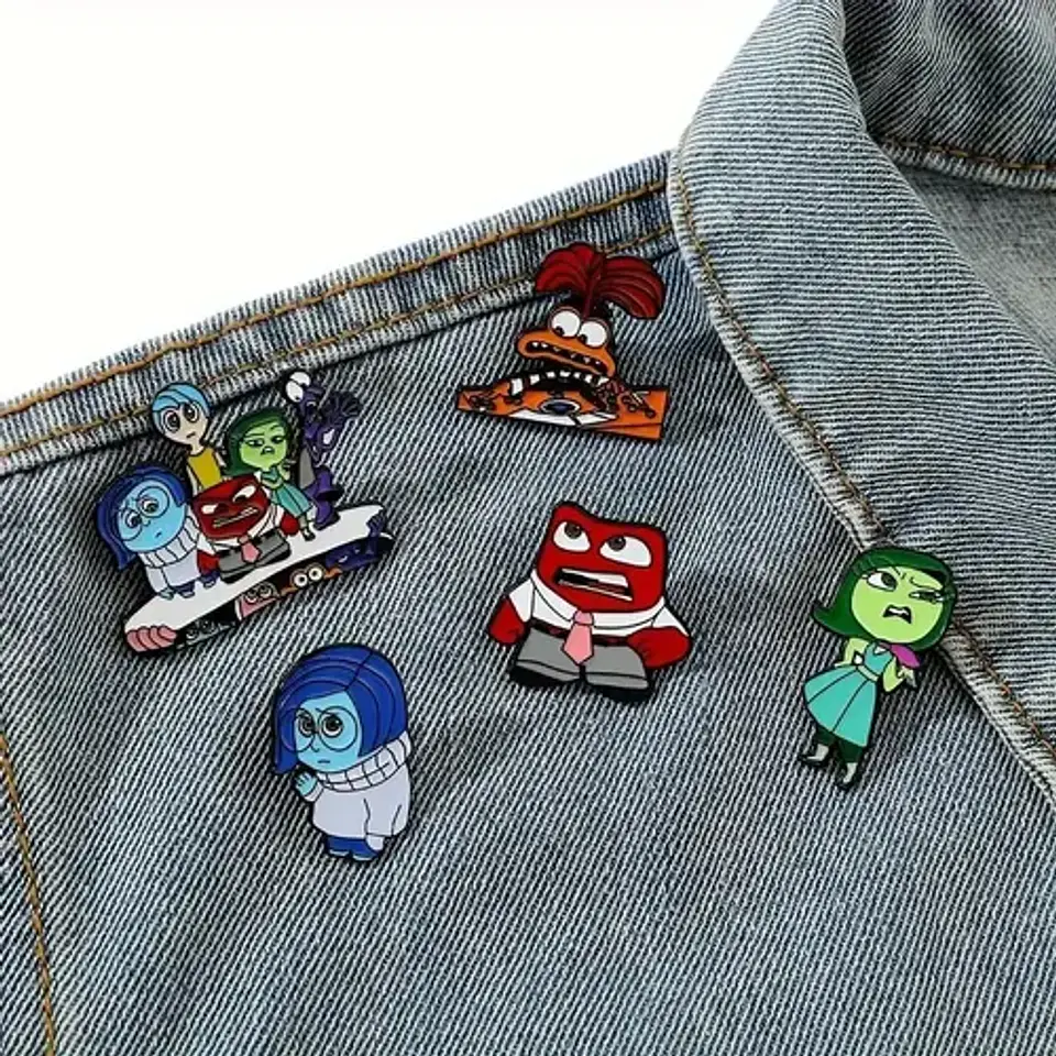Pins De Intensamente / Intensamente 2 / Pines Metálicos 8