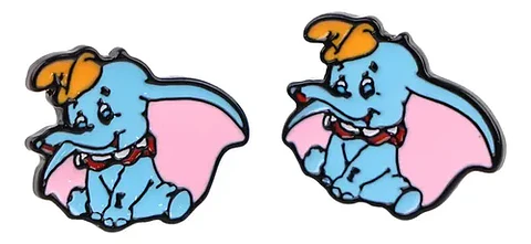 Aros Aretes Pendientes De Dumbo / Acero Quirúrgico